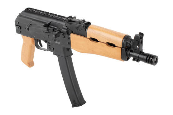 KP-9 9mm Pistol from Kalashnikov has a factory installed flash suppressor